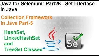 Java for Selenium Part26 What is Set Interface in Java