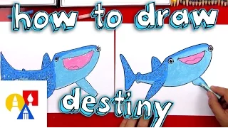 Download How To Draw Destiny From Finding Dory MP3