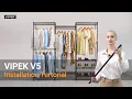 How to Easily Install the VIPEK V5 Clothes Rack Step-by-Step Guide
