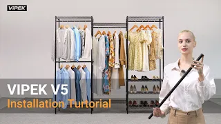 How to Easily Install the VIPEK V5 Clothes Rack Step-by-Step Guide