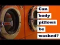 Can body pillows be washed