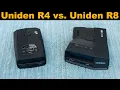Uniden R4 vs Uniden R8 Head-to-Head Comparison