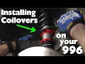 Installing Coilovers on your Porsche 996
