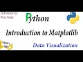 1 8 Data Visualization Introduction to Matplotlib matplotlib pyplot
