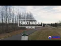 4k Sunset Harbour Pigeon Lake Tour