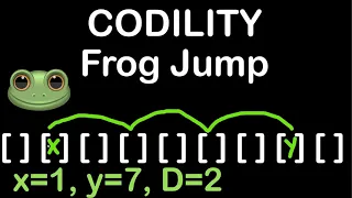 Frog Jump in C and Python Codility Solutions Lesson 3