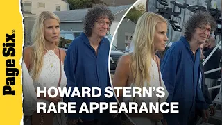 Howard Stern makes rare appearance after bombshell lawsuit with ex-assistant