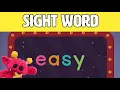 EASY - Let s Learn the Sight Word EASY with Hubble the Alien Nimalz Kidz Songs and Fun