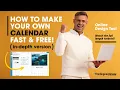 Master Calendar Creation with Our FREE Design Software Full Tutorial