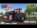Lagu 🔴LETOP start 19:00!! STARBUCK! Live 3 Eemhuus en Co! #fs25 #farming #usa