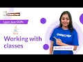 Working with classes OOPs using Java Codechef Learn