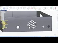Solid Edge 2020 - Vent on sheetmetal