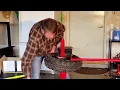Harbor Freight Tire Changer - Changing ATV tires