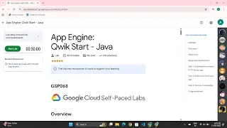 App Engine Qwik Start - Java 2025