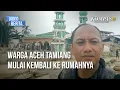 Situasi Terkini di Aceh Tamiang, Warga Mulai Membersihkan Rumahnya