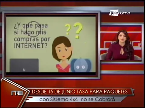 Desde 15 de junio tasa para paquetes con sistema 4x4 no se cobrará