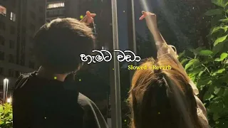 hamata wada slowed reverb pasiya vibes