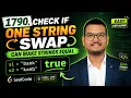 1790 Check if One String Swap Can Make Strings Equal Java Leetcode Hindi