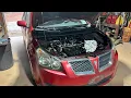 Pontiac Vibe Toyota VVT rattle on startup simple fix