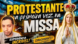 😲 FUI A MISSA A PRIMEIRA VEZ! FIQUEI CHOCADO! (Protestante se tornando católico)