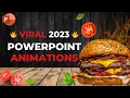 3D Fast Food PowerPoint Animated Slides 2023 The Creative Edge