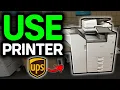 How To Use Printer At UPS Store - Easy Guide