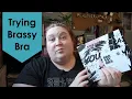 Trying a Plus Size Stick On Bra Brassy Bra Review Danielle McAllister