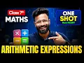 Class 7 Maths Chapter 2 Algebraic Expressions Full Chapter in One Shot New NCERT