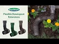 StormDrain Universal Flexible Downspout Extensions DIY Drainage Solutions