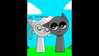 Wenda And Gray Get A Kiss Sprunki Ship Wendaxgray Sprunki Alightmotion Edit 