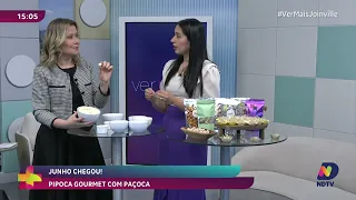 Delícia junina: pipoca gourmet de paçoca é destaque