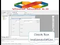 Microsoft Visual C 6 0 Programming Chapter 2 - Check Box Implementation For Beginners