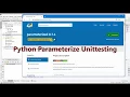 Python Unittesting Parameterized Testing With Parameterized lib