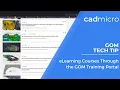 Tech Tip eLearning Courses Through the GOM Training Portal