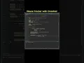 Mouse Tracker with Crosshair In Python Using Pygame