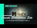 P-31 Working With Customer Orders 3 - Create Ecommerce Site Tutorial