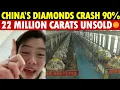 Lagu China’s Diamond Prices Crash 90% Overnight! 22 Million Carats Unsold, Secondhand Prices Plunge 99%