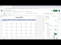 How to Create a Dynamic Monthly Calendar in Google Sheets - Template Provided