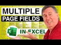 Excel - Mastering Pivot Tables Update Multiple Pivot Tables with One Change