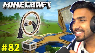 I BUILD A BIG AMUSEMENT PARK MINECRAFT GAMEPLAY