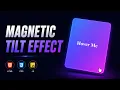 Mouse Follow 3D Tilt Effect Using JavaScript