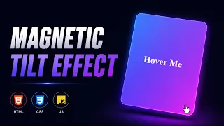 Mouse Follow 3D Tilt Effect Using JavaScript