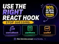 useCallback vs useMemo vs useRef When to Use Which React Interview Must Know