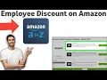 How To Use Amazon Employee Discount Code 2026 UPDATED 2026