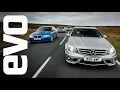 BMW M3 v Mercedes C63 v Lexus IS F v Audi RS4 30k V8s go head-to-head