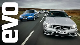 BMW M3 v Mercedes C63 v Lexus IS F v Audi RS4: £30k V8s go head-to-head