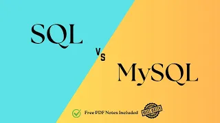 SQL vs MySQL Differences Between SQL MySQL