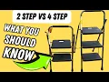 Comparing The HB TOWER 2 STEP vs 4 STEP LADDERS