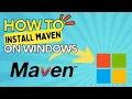 How to Install Maven on Windows 10