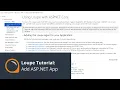 Loupe Server - Add an ASP NET Core Application